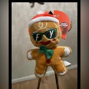 Fuzzyard  Jolly  Gingerboi Dog Toy Small Dogs “NEW” 7”